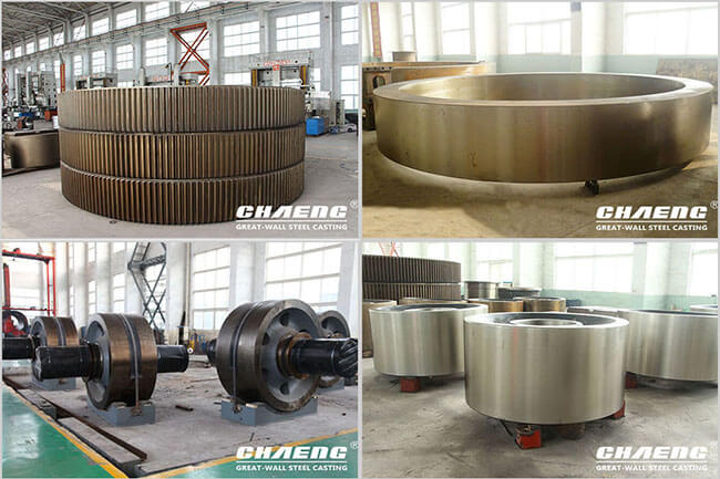 rotary dryer spare parts