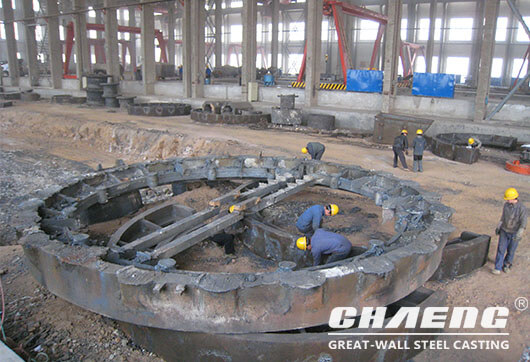 girth gear casting