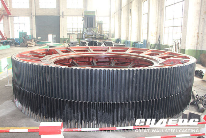 casting girth gear