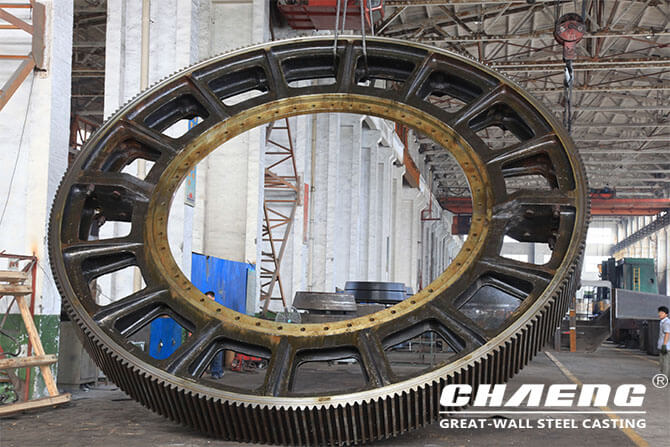 mill girth gear