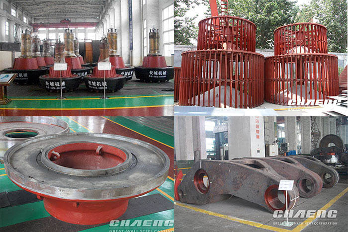 vertical mill spare parts