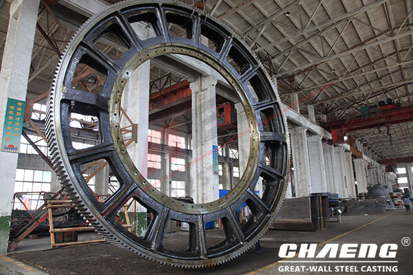 girth gear of rotary kiln