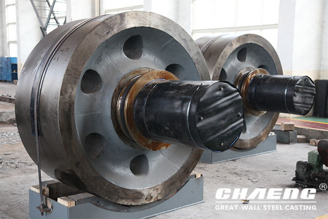 rotary kiln support roller casting manufacture