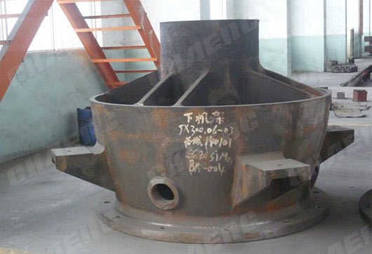 mining crusher bottom shell casting - CHAENG