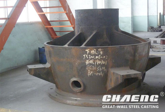 crusher frame casting