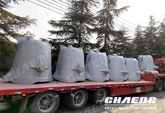 casting slag pots  exported to Indonesia