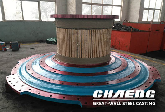 ball mill head, steel castings