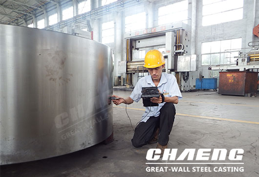 steel casting inspection