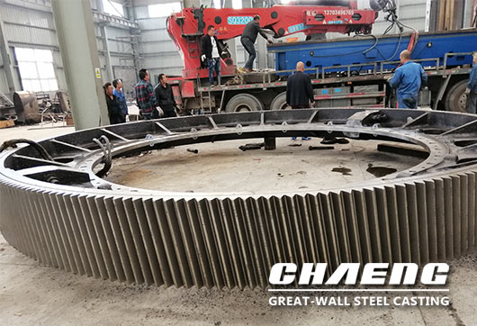 steel casting girth gears