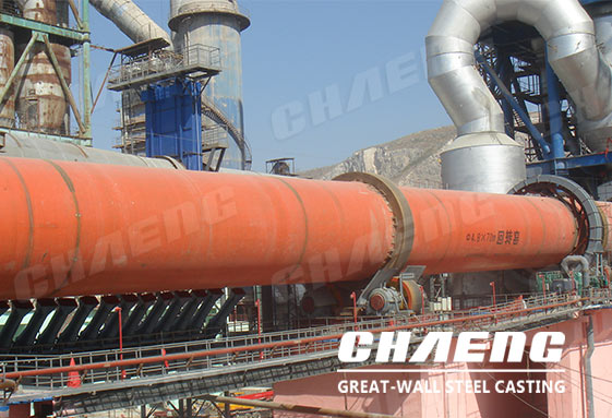 Maintenance points of rotary kiln