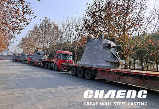 cast steel slag pot manufactured by CHAENG